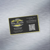 Professioneel sleepbedrijf, sleepdienst magnetisch visitekaartje (Voorbeeld)