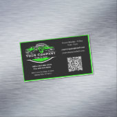 Professioneel sleepbedrijf, sleepdienst magnetisch visitekaartje (Voorbeeld)