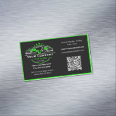 Professioneel sleepbedrijf, sleepdienst magnetisch visitekaartje (Voorbeeld)