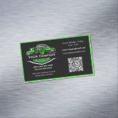 Professioneel sleepbedrijf, sleepdienst magnetisch visitekaartje (Voorbeeld)