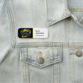 Professioneel sleepbedrijf, sleepdienst naamplaatje (In situ)