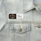 Professioneel sleepbedrijf, sleepdienst naamplaatje (In situ)