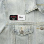 Professioneel sleepbedrijf, sleepdienst naamplaatje (In situ)