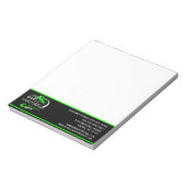 Professioneel sleepbedrijf, sleepdienst notitieblok (Linkerzijde)