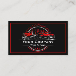 Professioneel sleepbedrijf, sleepdienst visitekaartje