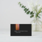 Professioneel, slim ontwerp, QR-code vs. 3 Visitekaartje (Staand voorkant)