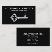 Professioneel Slotenmaker Service Visitekaartje (Voorkant / Achterkant)