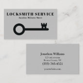 Professioneel Slotenmaker Service Visitekaartje (Voorkant / Achterkant)