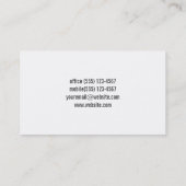 Professioneel | Sluik Visitekaartje (Achterkant)