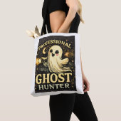 Professioneel spookenjager Funny Halloween Tote Bag (Dichtbij)