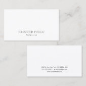 professioneel stijlvol design - modern visitekaartje (Voorkant / Achterkant)