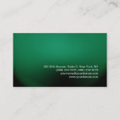 Professioneel stijlvol en modern visitekaartje (Achterkant)