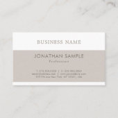 Professioneel, stijlvol grafisch ontwerp Moderne v Visitekaartje (Voorkant)