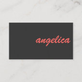 Professioneel stijlvol visitekaartje (Voorkant)