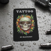 Professioneel Tattoo Studio Ontwerp Tattooist Visitekaartje