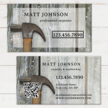Professioneel Timmerman Constructie QR Code
