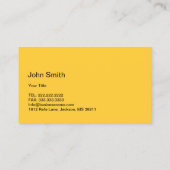 Professioneel transport en opslag visitekaartje (Achterkant)