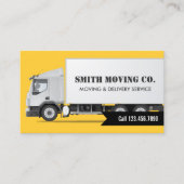 Professioneel transport en opslag visitekaartje (Voorkant)