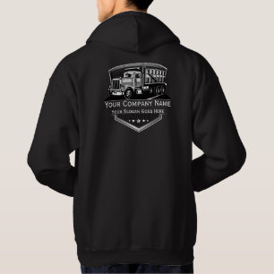 professioneel transportbedrijf hoodie