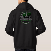 professioneel transportbedrijf hoodie (Achterkant)