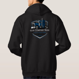 professioneel transportbedrijf hoodie