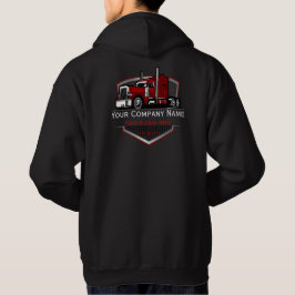 professioneel transportbedrijf hoodie