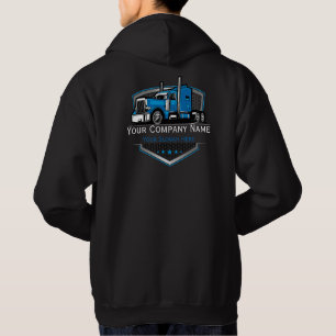 professioneel transportbedrijf hoodie
