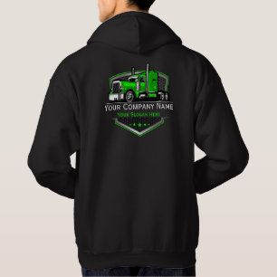 professioneel transportbedrijf hoodie