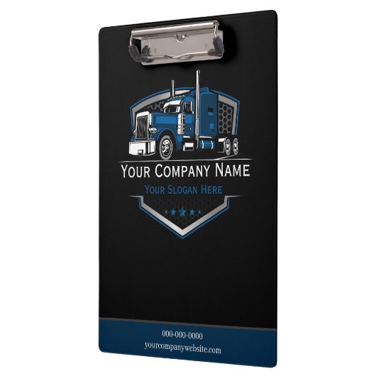 professioneel transportbedrijf klembord (Links)