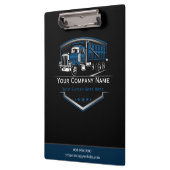 professioneel transportbedrijf klembord (Links)