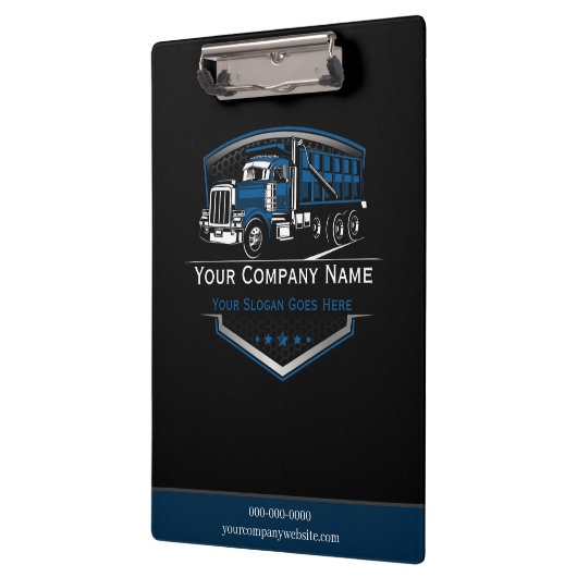 professioneel transportbedrijf klembord (Links)