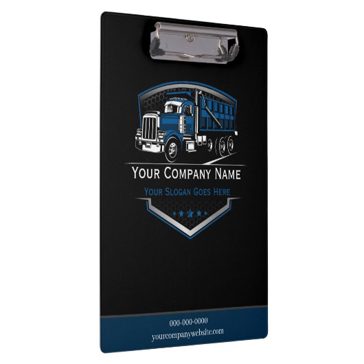 professioneel transportbedrijf klembord (Rechts)