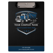 professioneel transportbedrijf klembord (Voorkant)