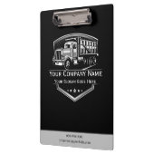 professioneel transportbedrijf klembord (Links)