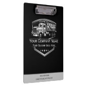 professioneel transportbedrijf klembord (Rechts)