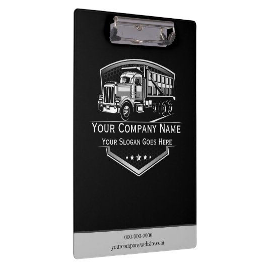 professioneel transportbedrijf klembord (Rechts)