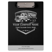 professioneel transportbedrijf klembord (Voorkant)