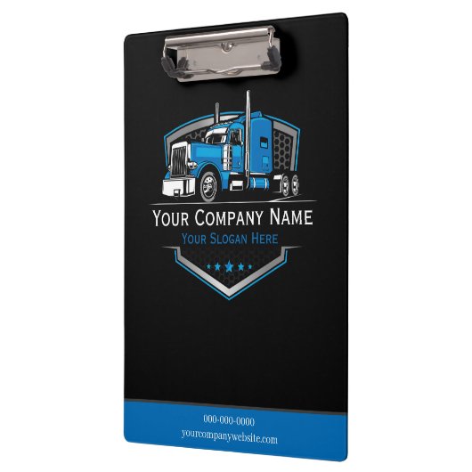 professioneel transportbedrijf klembord (Links)