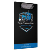 professioneel transportbedrijf klembord (Rechts)