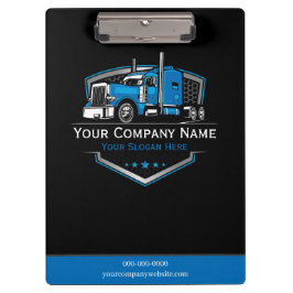 professioneel transportbedrijf klembord