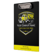 professioneel transportbedrijf klembord (Links)