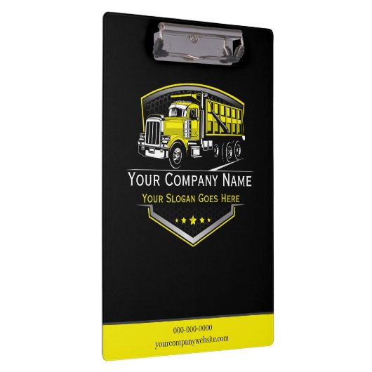 professioneel transportbedrijf klembord (Rechts)