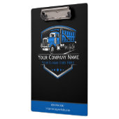 professioneel transportbedrijf klembord (Links)