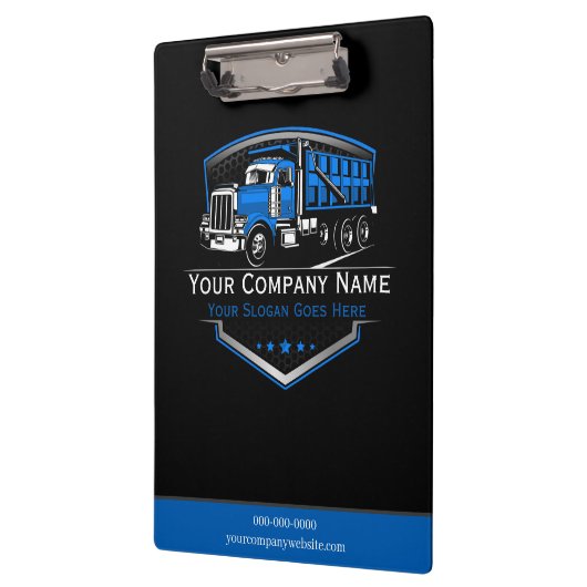 professioneel transportbedrijf klembord (Links)