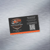 Professioneel Trucking Hijsonderneming QR Code Magnetisch Visitekaartje (Voorbeeld)
