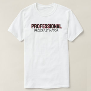 Professioneel Uitsteller T-shirt