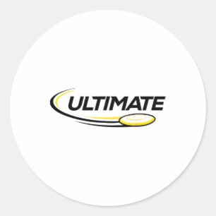 Professioneel Ultimate Frisbee Disc Golf Speler Ronde Sticker
