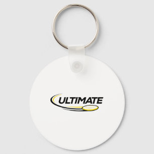 Professioneel Ultimate Frisbee Disc Golf Speler Sleutelhanger