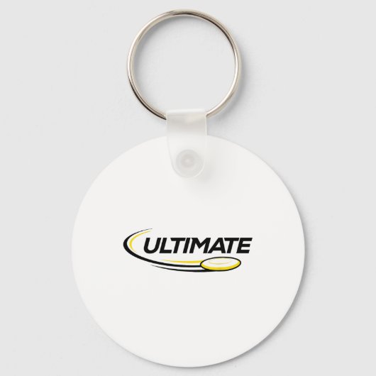 Professioneel Ultimate Frisbee Disc Golf Speler Sleutelhanger (Voorkant)