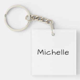 Professioneel Uniek Casual Handgeschrift Sleutelhanger